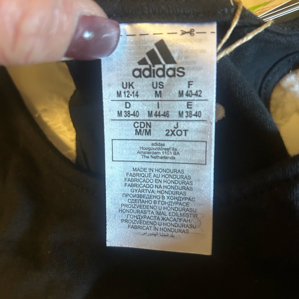 Adidas Black Athletic Tank - Picture 2 of 2
